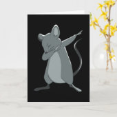 Carte Dabbing rat (Fleur jaune)
