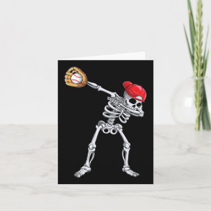 Carte Dabbing Skeleton Vendre Halloween Player Catch Pit
