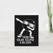 Carte Dabbing Total Solar Eclipse 04.08.2024 Fun Dab Boy (Devant)