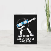 Carte Dabbing Total Solar Eclipse 04.08.2024 Fun Dab Boy (Devant)