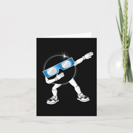 Carte Dabbing Total Solar Eclipse 2024 Totality Dab Boys (Devant)