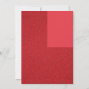 Carte d'accent de coin rouge tomate – Personnalisa