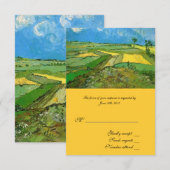 Carte d'acceptation mariage (Devant / Derrière)