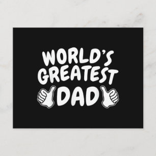 Carte D'accompagnement 1 Papa Numéro de maillot 1 papa Meilleur papa du m