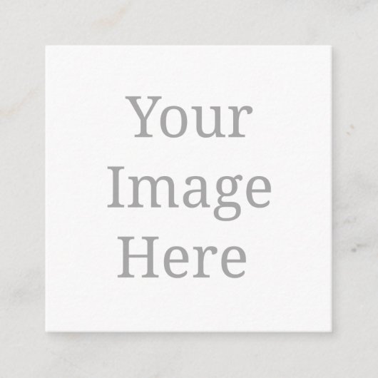 Carte D'accompagnement 2,5" x 2,5" (Devant)