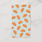 Carte D'accompagnement 2 petits pains dans le four Déchets Raffle (Dos)