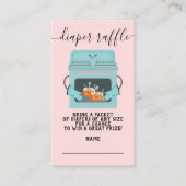 Carte D'accompagnement 2 petits pains dans le four Déchets Raffle (Devant)