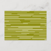 Carte D'accompagnement 3,5 x 5 Direction Pear Tree White Strips (Dos)