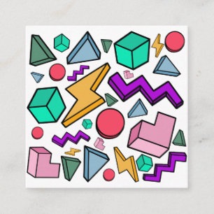 Carte D'accompagnement 80s esthétique Vintage rétro