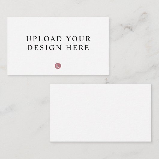 Carte D'accompagnement 8,9 cm x 5,1 cm (Devant / Derrière)