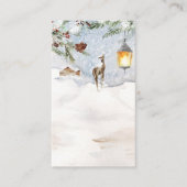 Carte D'accompagnement À feuillage persistant affichage blanc (Devant)