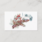 Carte D'accompagnement À feuillage persistant comme le ventre de maman es (Dos)