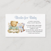 Carte D'accompagnement A New Chapter Begin Cute Bear Books for Baby (Devant)