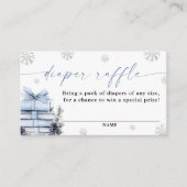 Carte D'accompagnement A New Chapter Begins Baby Shower, Diaper Raffle (Devant)