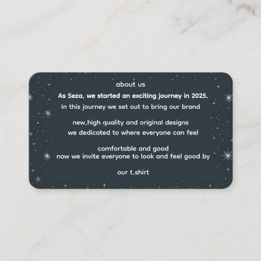 CARTE D'ACCOMPAGNEMENT ABOUT US (Devant)