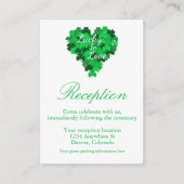 Carte D'accompagnement Accueil Mariage Lucky In Love (Devant)