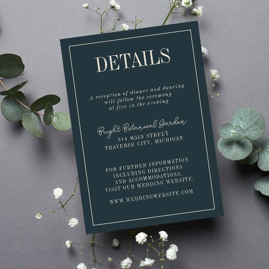 Carte D'accompagnement Adelaide | Couleurs courbes | Détails