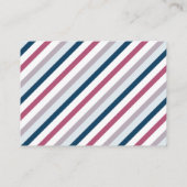 Carte D'accompagnement Adorable Elephants mignon Registre de cadeaux de B (Dos)