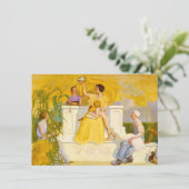 Carte D'accompagnement Adoration de la maison par Grant Wood (Debout devant)