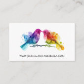 Carte D'accompagnement Adultes uniquement LGBTQ+ Aiguilles arc-en-ciel (Dos)