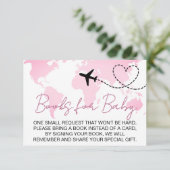 Carte D'accompagnement Adventure Await Baby showers Livres pour bébé (Debout devant)