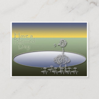 Carte D'accompagnement Affichage de boîte en bois