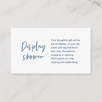 Affichage de mariage de douche, Moderne Minimalist