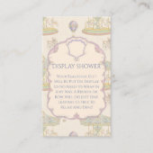 Carte D'accompagnement Affichage de parc d'attractions vintage de conte d (Devant)