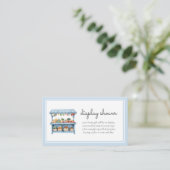 Carte D'accompagnement Afficher le Baby shower de marché des fermiers ble (Debout devant)