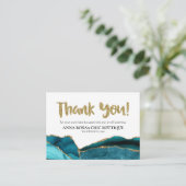 Carte D'accompagnement *~* AGATE QR Logo MERCI examen de marque AP8 (Debout devant)