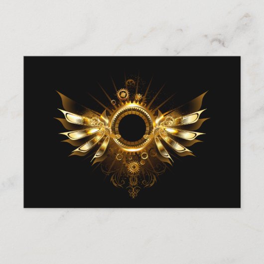 Carte D'accompagnement Ailes de Steampunk (Devant)