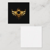 Carte D'accompagnement Ailes steampunk (Devant / Derrière)