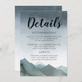 Carte D'accompagnement Aimer de bâti (Devant / Derrière)