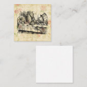 Carte D'accompagnement Alice à Wonderland (Devant / Derrière)