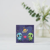 Carte D'accompagnement Alien Love Buddies (Debout devant)