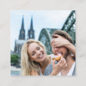 Carte D'accompagnement Allemagne Mariage de passeport QR (Dos)