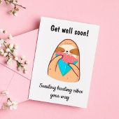 Carte D'accompagnement Allez-y Bientôt, Jolie Sloth