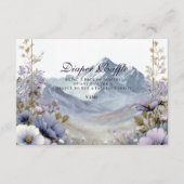 Carte D'accompagnement Alpine Bloom Serenity Diapper Raffle  (Devant)