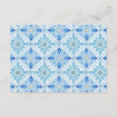 Carte D'accompagnement Amalfi Coast Amore | Italy Sea Wedding Reception (Dos)