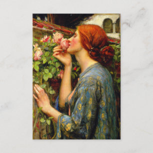 Carte D'accompagnement Âme de la rose John William Waterhouse