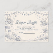 Carte D'accompagnement American Boy All American Diapper Raffle (Devant)