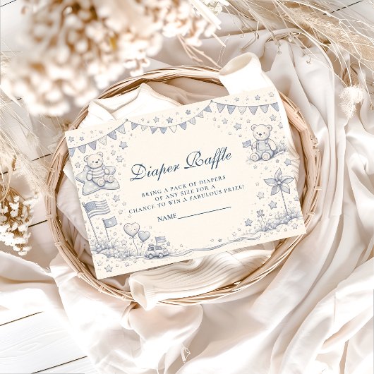 Carte D'accompagnement American Boy All American Diapper Raffle