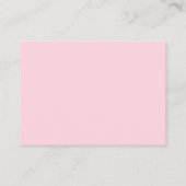 Carte D'accompagnement Ami mignon bracelet d'amitié rose Valentine (Dos)