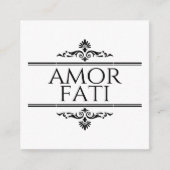 Carte D'accompagnement Amor Fati (Devant)