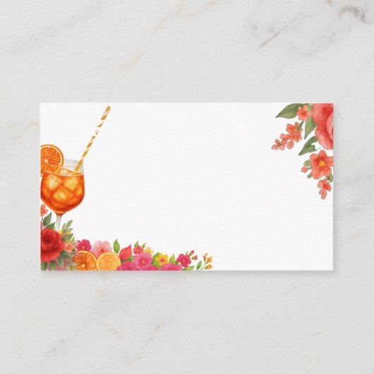 Carte D'accompagnement Amour à First Spritz Devinez combien de bagues nup (Dos)