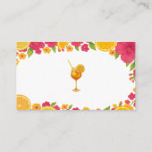 Carte D'accompagnement Amour au Premier Spritz Devinez Combien de Bonbons (Dos)