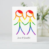 Carte D'accompagnement Amour et détails (Debout devant)