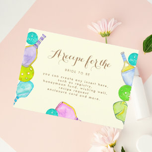 Carte D'accompagnement Amoureux de sport Aquarelle Thème de mariage Pick