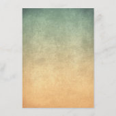 Carte D'accompagnement Ancre nautique rustique et lumières Détails du Mar (Dos)