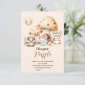 Carte D'accompagnement Animaux boisés modernes Forêt Poisson Diapper Raff (Debout devant)